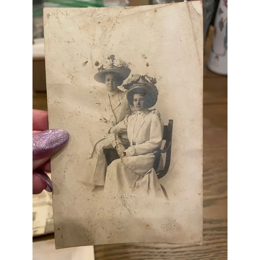 Antique RPPC Postcard Lot Real Photo House Children Harrogate Portrait c1905-20
